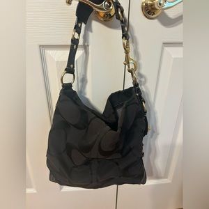 Gorgeous black coach bag